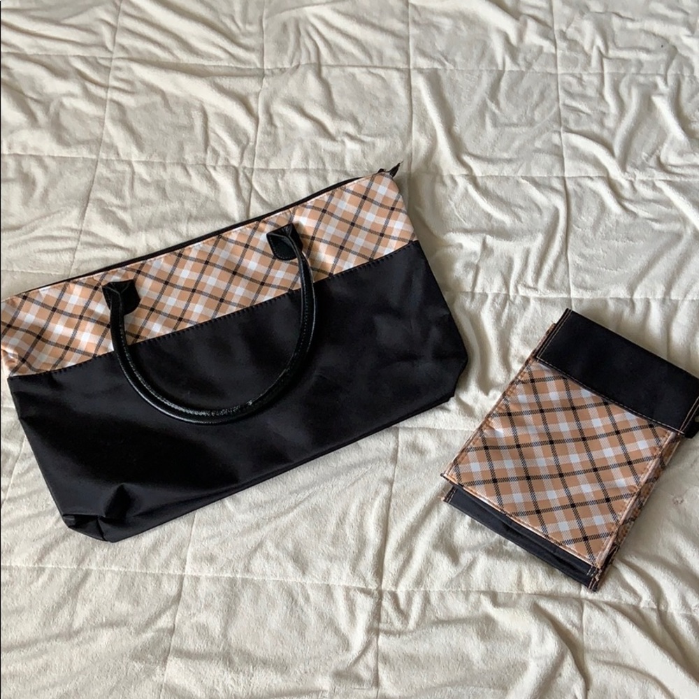 Work tote and matching lunch bag